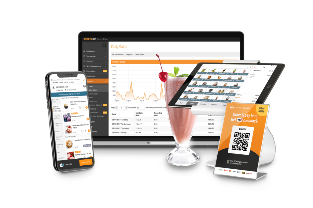 StoreHub's Point of Sale (POS) ecosystem