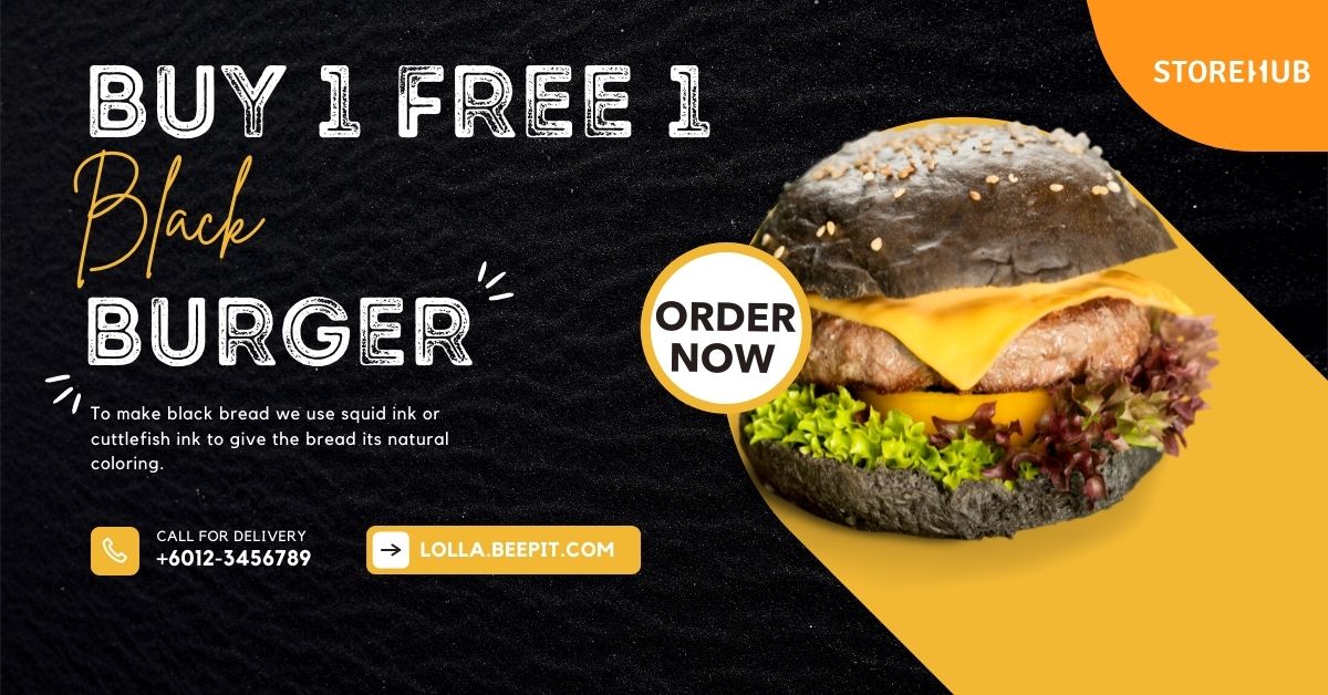 Promotions for F&B Business - Buy One Free One