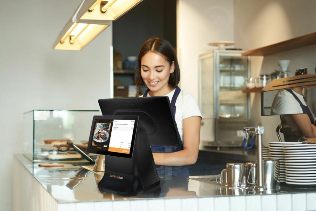 A Malaysian business owner with the StoreHub POS