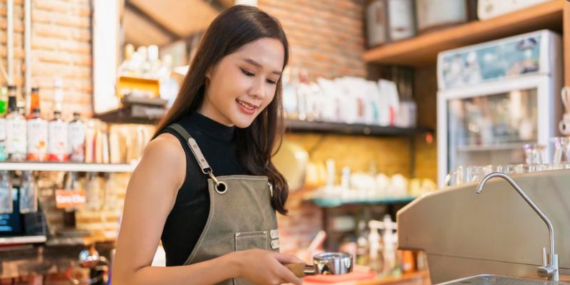 A business owner strives to run her cafe successfully