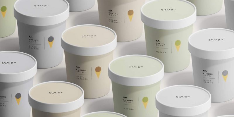 Kurimu offers a variety of unique Japanese-inspired ice cream flavors such as Shoyu Caramel