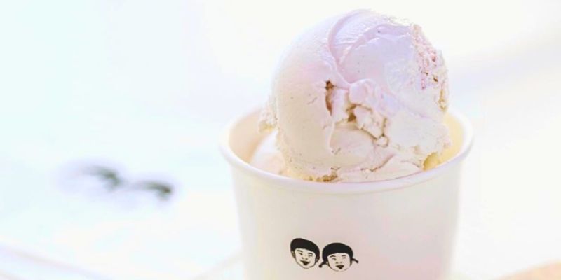 A tasty scoop-sized serving of Kurimu ice cream