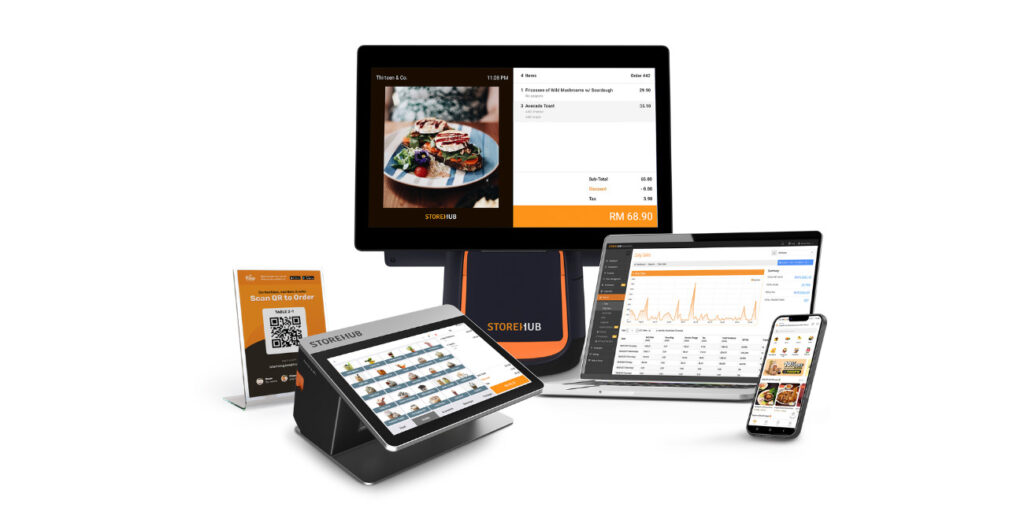 StoreHub POS system devices in Malaysia