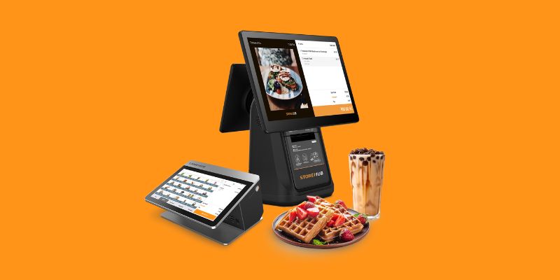 A photo of two StoreHub POS Systems