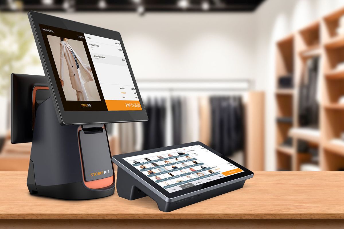 StoreHub POS systems in a retail store