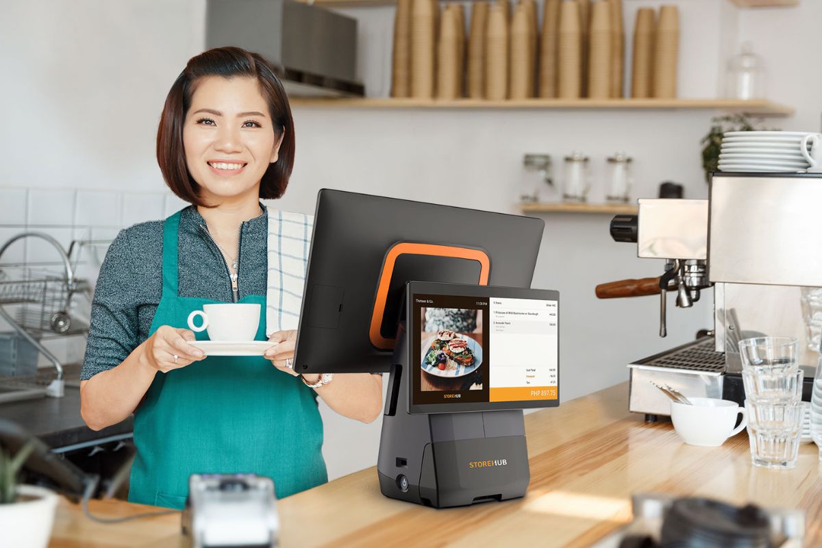 A Filipino F&B business owner with a StoreHub POS