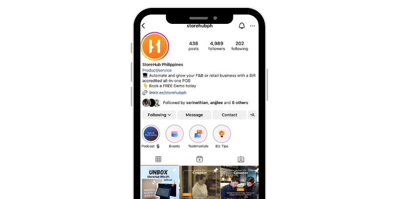 StoreHub Philippines Instagram
