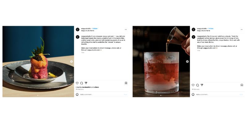 Wagyu Studio Philippines Captions