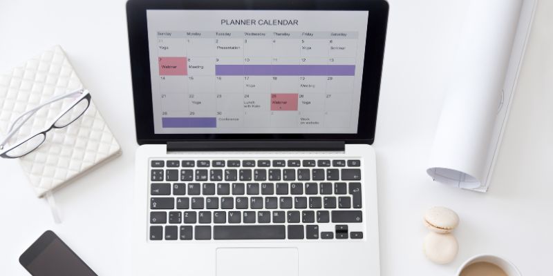 Social media schedule