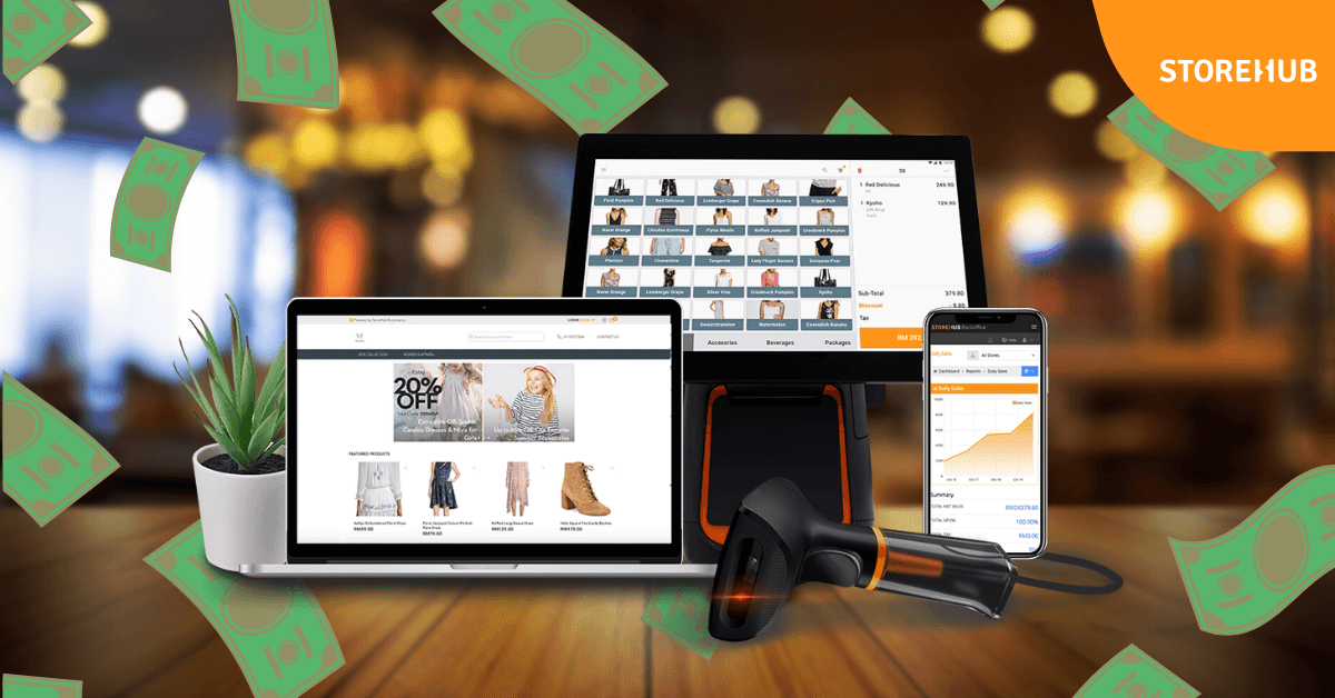 StoreHub's all-in-one POS system 