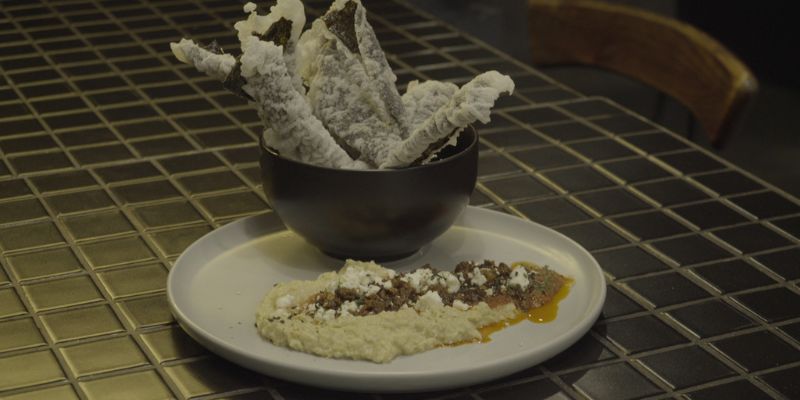Brewers-Haven's signature The Norri Nachos and Hummus