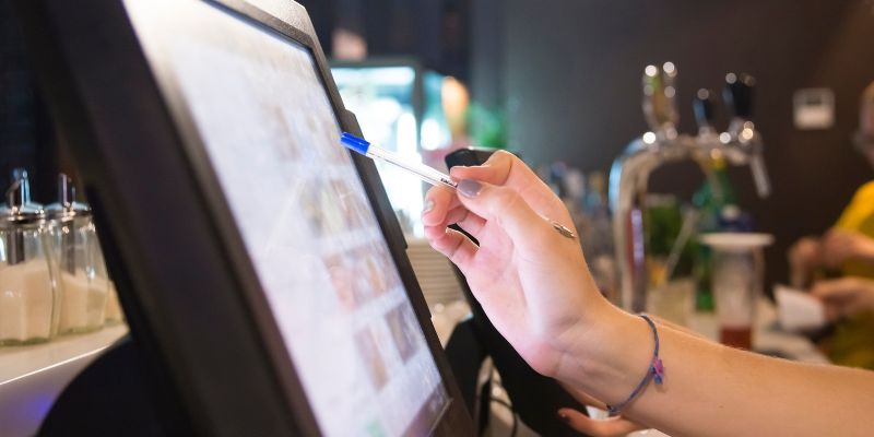 Restobar staff using Mosaic POS