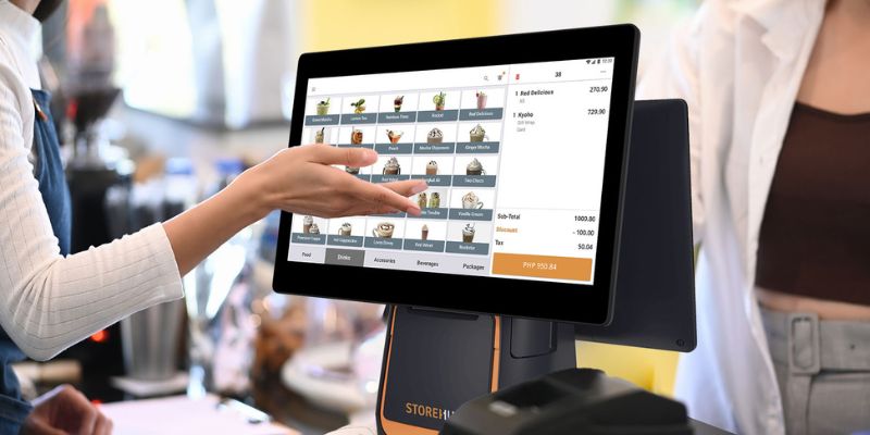 StoreHub point-of-sale at a restaurant