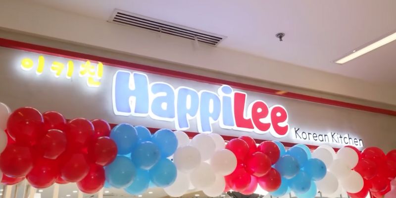 HappiLee Korean Kitchen storefront