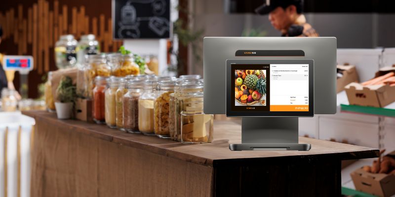 A StoreHub POS in a franchise in the Philippines