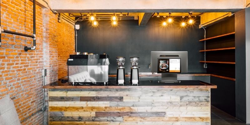 A StoreHub POS in a bakery