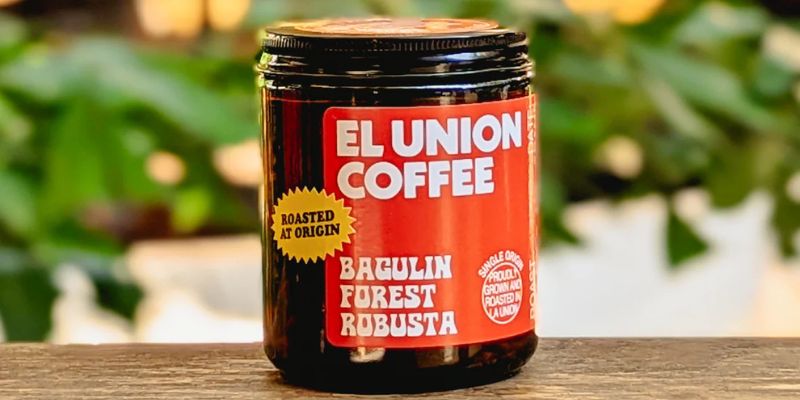 El Union Coffee's Bagulin Forest Robusta coffee grounds