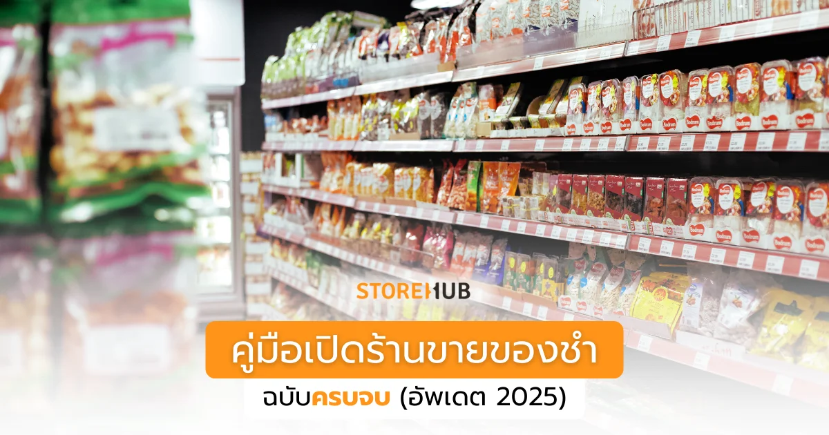 คู่มือเปิดร้านขายของชำ ฉบับครบจบ (อัพเดต 2025)