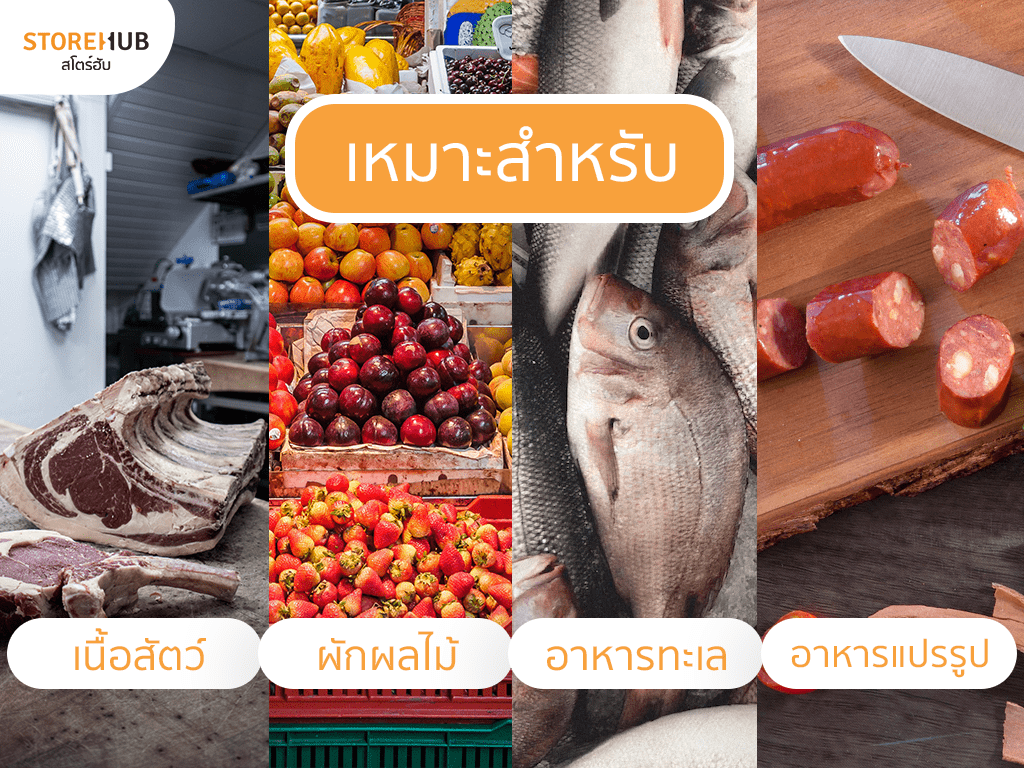 สโตร์ฮับ เครื่อง POS ระบบคิดเงินตามน้ำหนัก