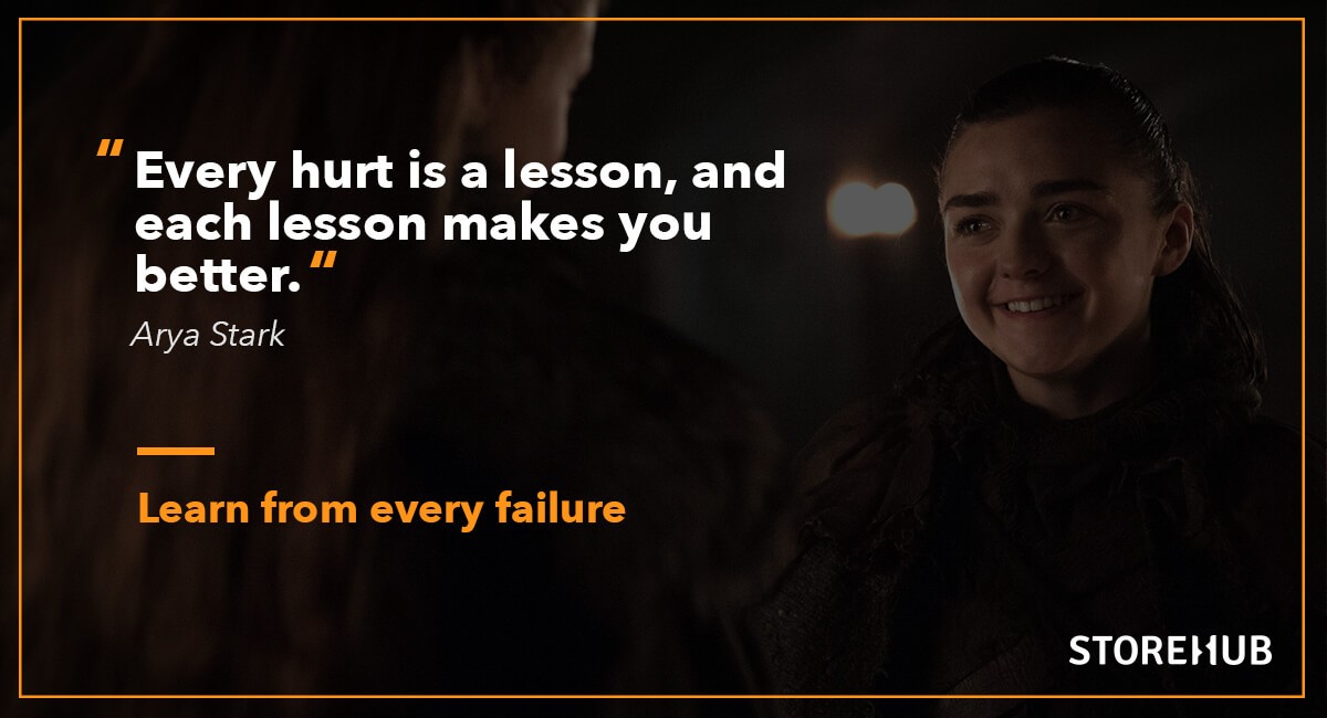 Arya Stark quote on Game of Thrones