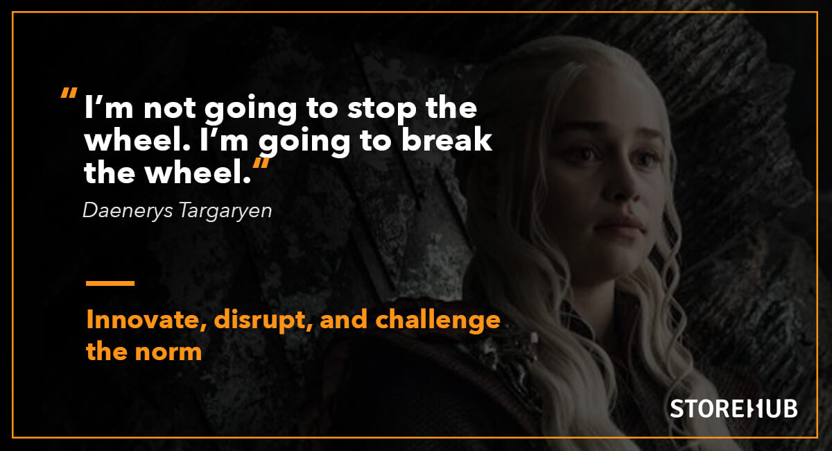 Daenerys Targaryen quote on Game of Thrones