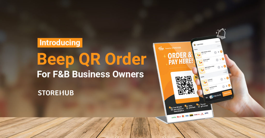 Introducing Beep QR Order By StoreHub For F&B Business Owners