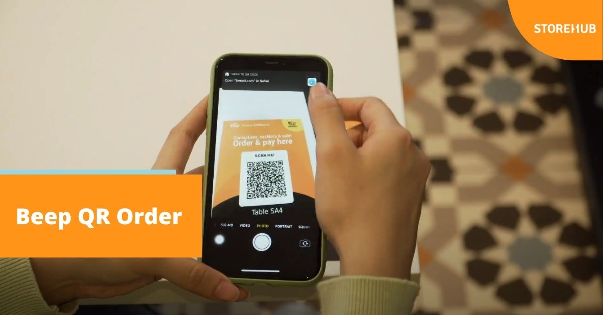 Introducing Beep QR Order by StoreHub