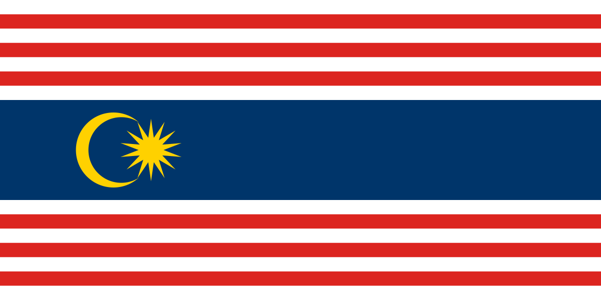 Kuala Lumpur state flag Malaysia