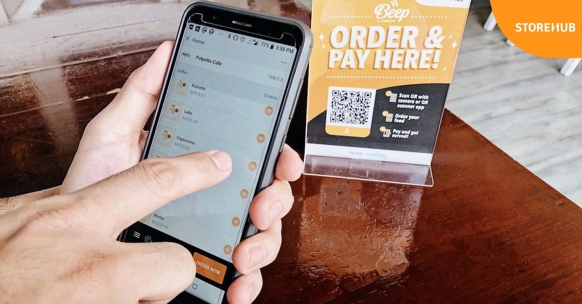 NRP Phase 1 F&B reopening - Beep QR Order contactless ordering & payment for F&B businesses