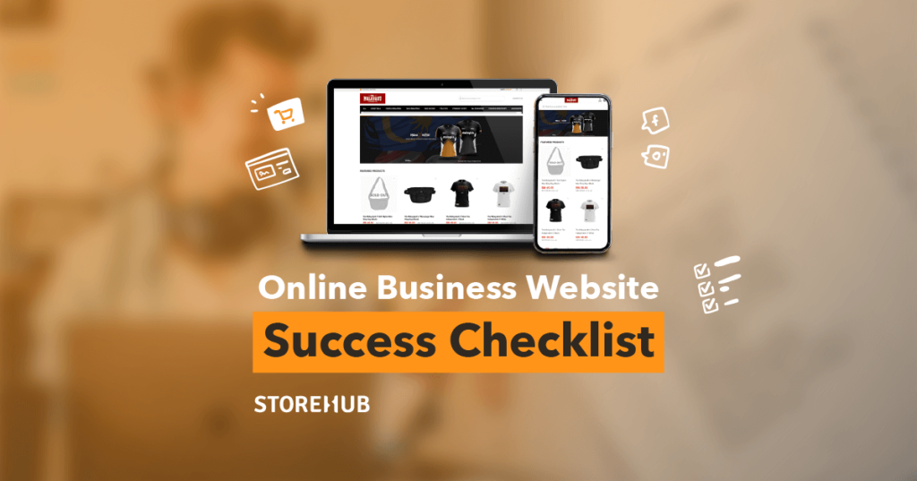 online business website success checklist 2021