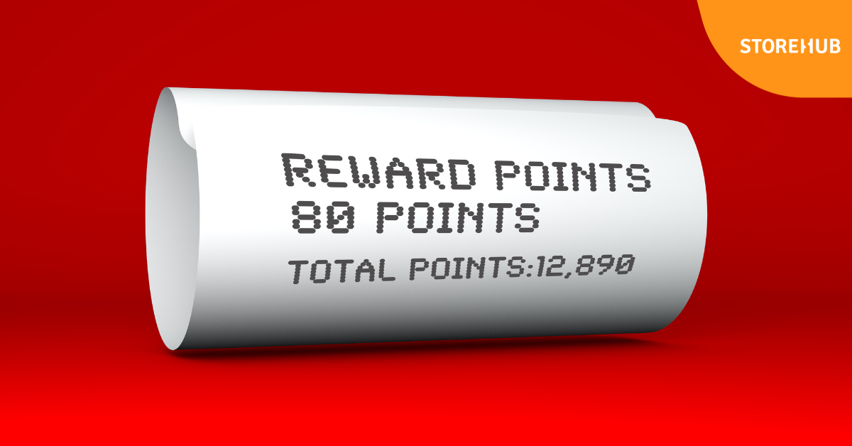 Reward customers with point system 