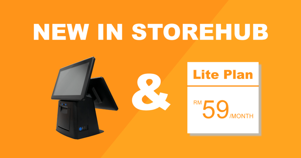 StoreHub Android POS system and StoreHub Lite plan