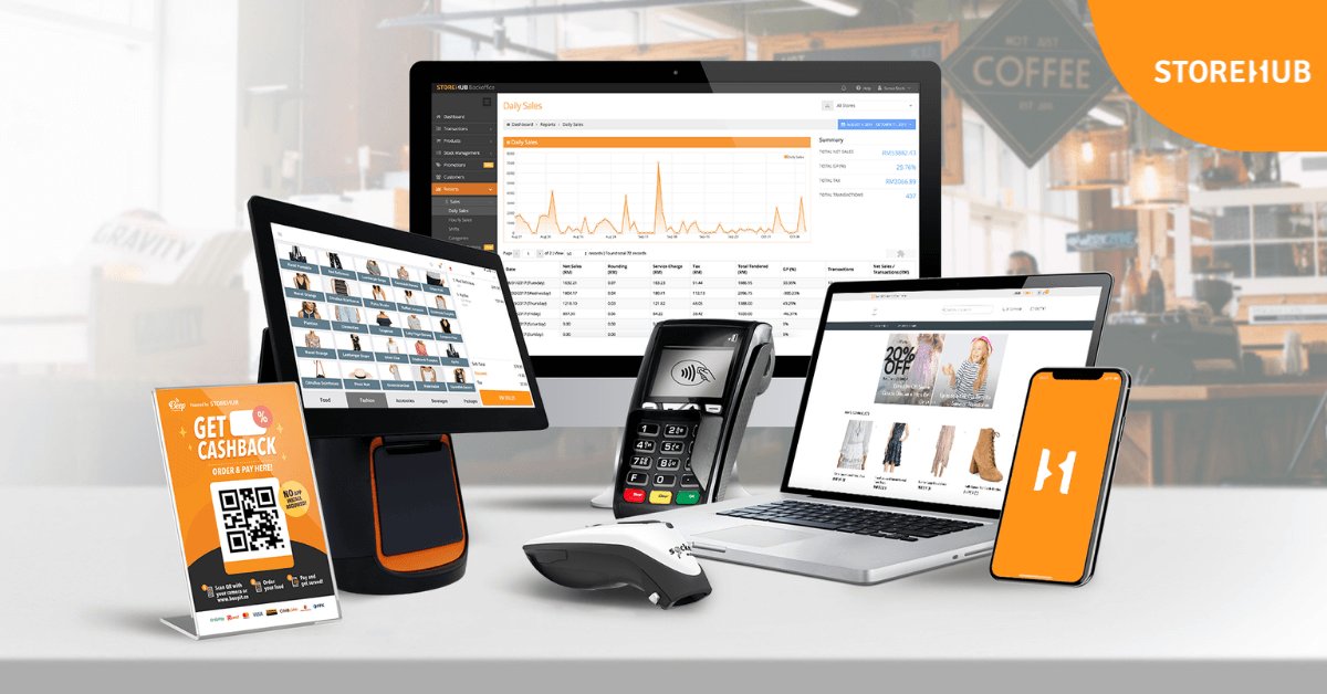 StoreHub integrated POS system