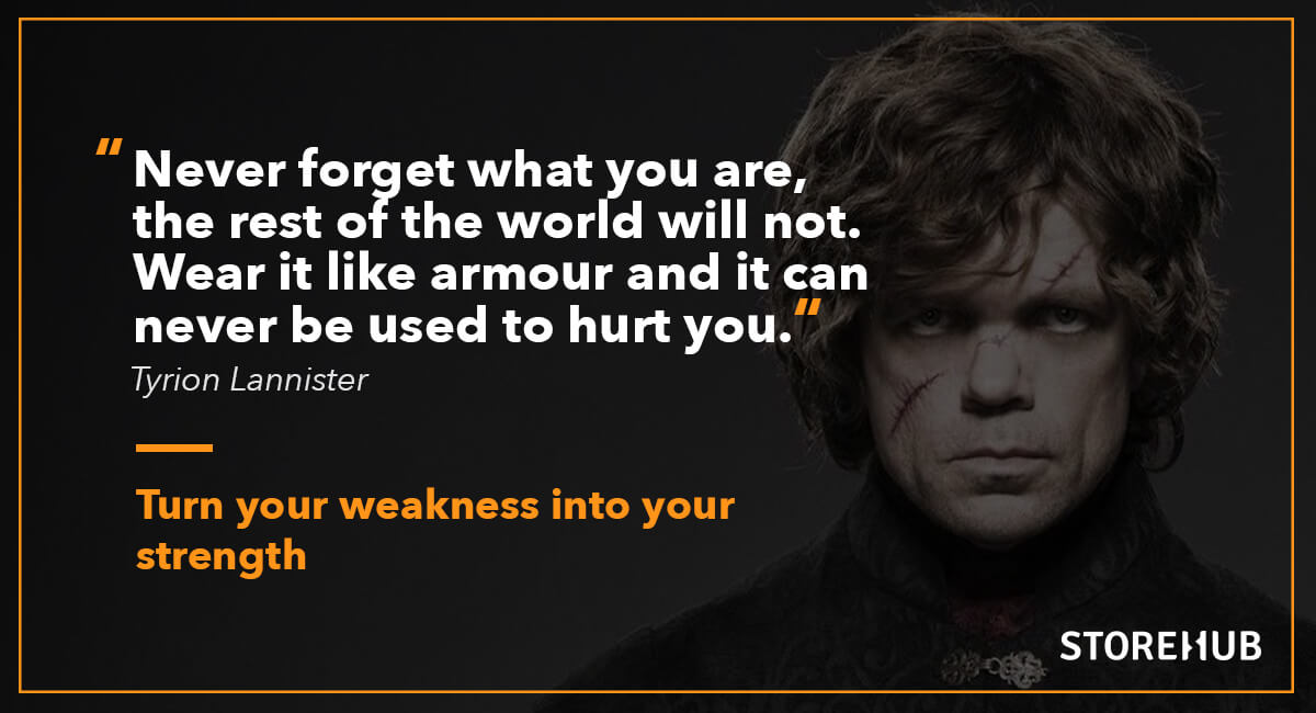 Tyrion Lannister quote on Game of Thrones