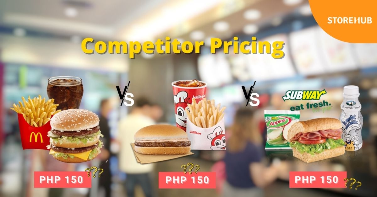 competitor pricing  for fnb pricing strategy