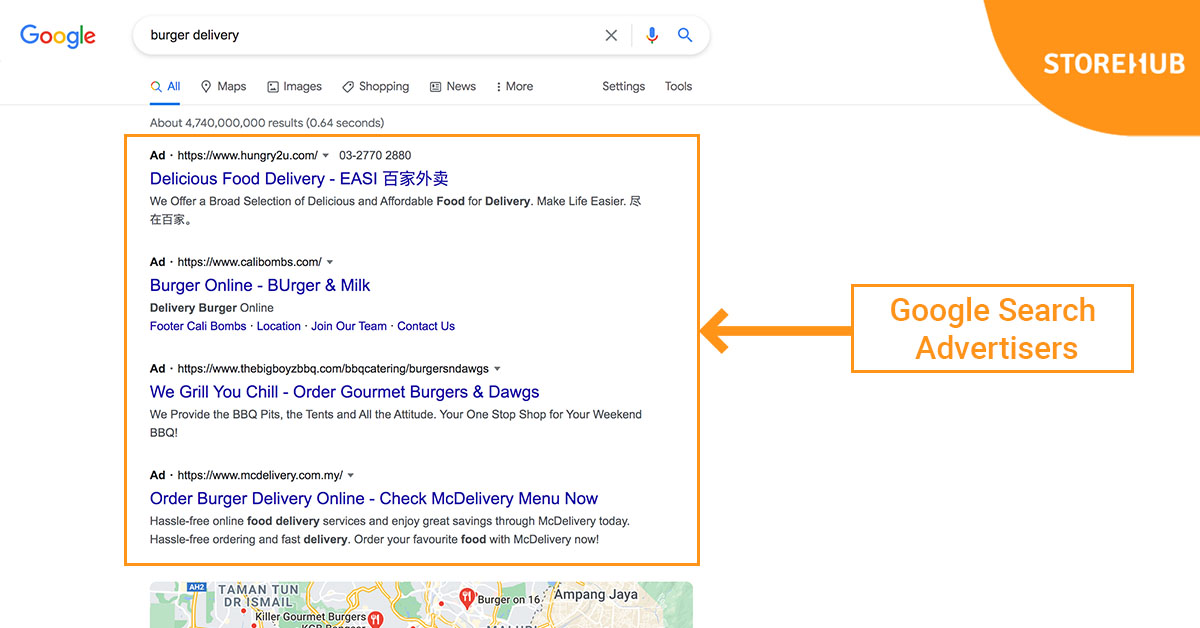 Google Ads - search campaign examples