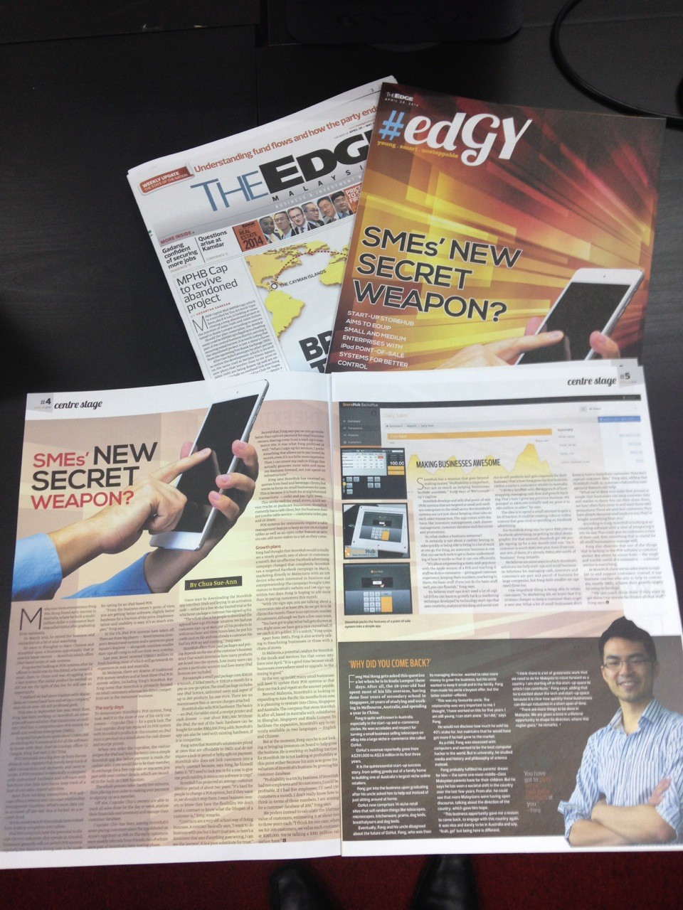 StoreHub featured in The Edge Malaysia business paper