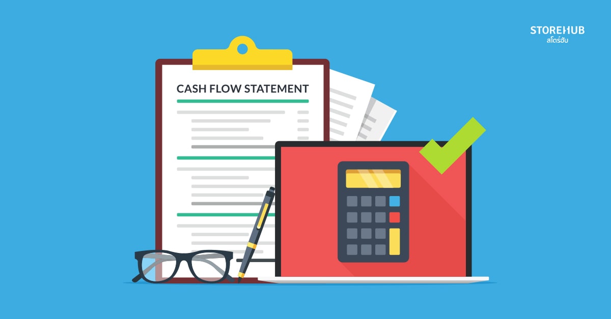 ภาพแสดง Cash Flow Statement 