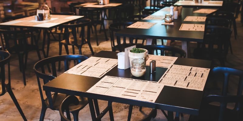 An empty restaurant