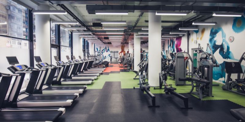 An empty gym in Malaysia