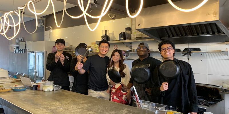 Back Alley Pasta Bar team